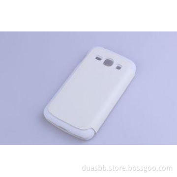White Leather Mobile phone Cases For Samsung S7272